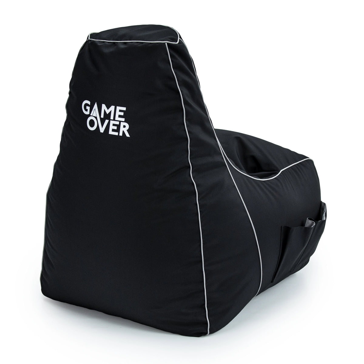 Game Over Gaming Bean Bag Chair for Adult Water Resistant Indoor Gamer Beanbag Chair