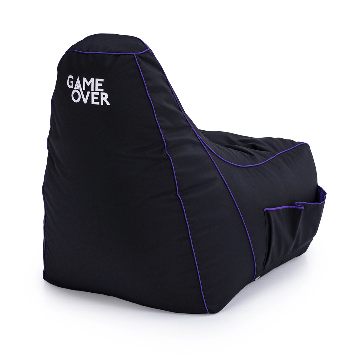 Game Over Gaming Bean Bag Chair for Adult Water Resistant Indoor Gamer Beanbag Chair