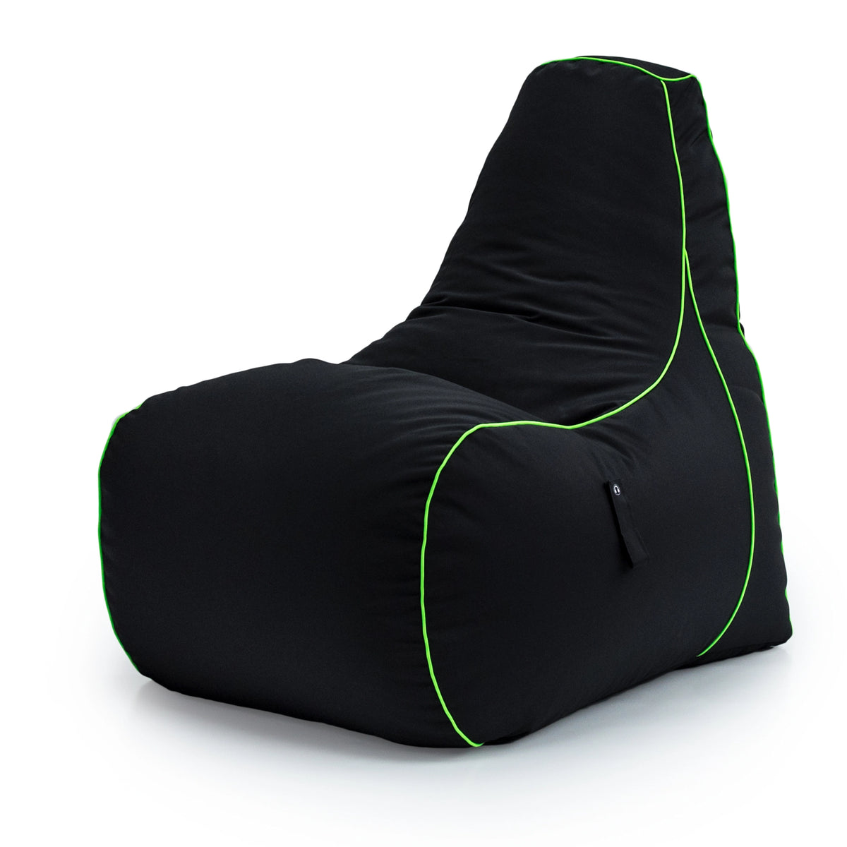 Gaming High Back Bean Bag Chair Indoor Kids Beanbag with Side Pockets