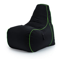 Gaming High Back Bean Bag Chair Indoor Kids Beanbag with Side Pockets