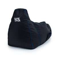 Game Over Large Bean Bag - Giant Gaming Bean Bag Chair Indoor & Outdoor Gamer Lounger