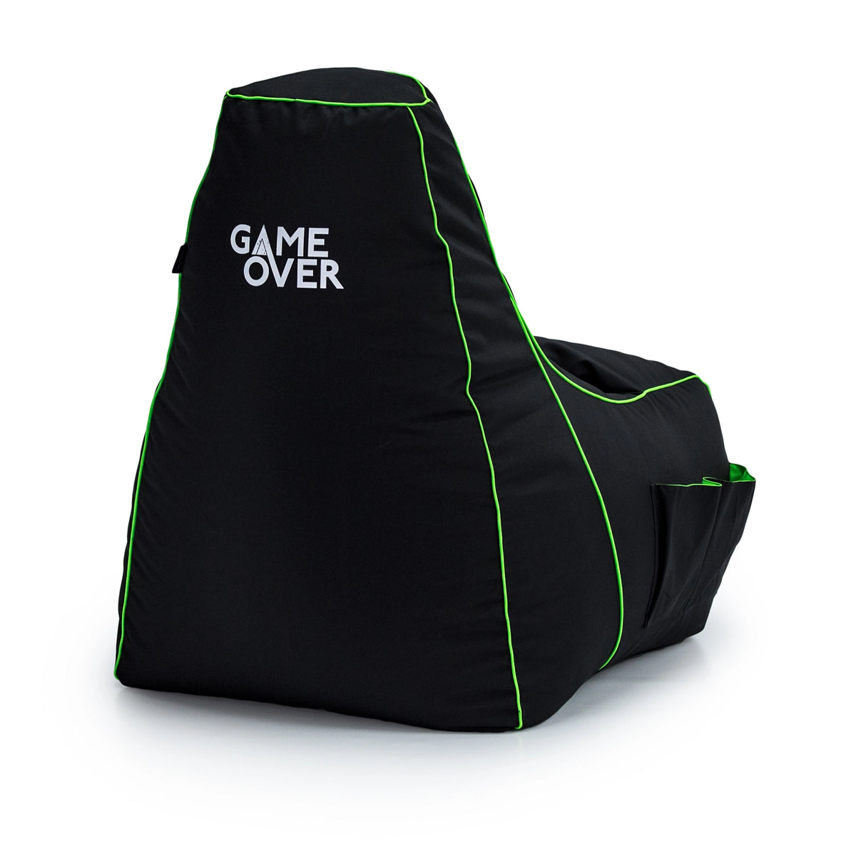 Game Over Gaming Bean Bag Chair for Adult Water Resistant Indoor Gamer Beanbag Chair
