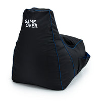 Gaming High Back Bean Bag Chair Indoor Kids Beanbag with Side Pockets