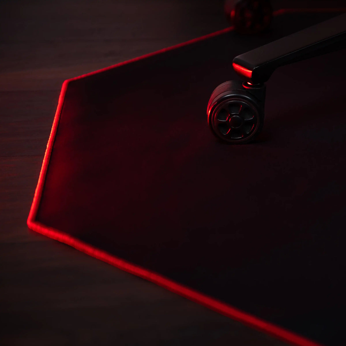 Gaming Floor Mat - Octagon | Anti-Slip Gaming Chair Mat & Floor Protector