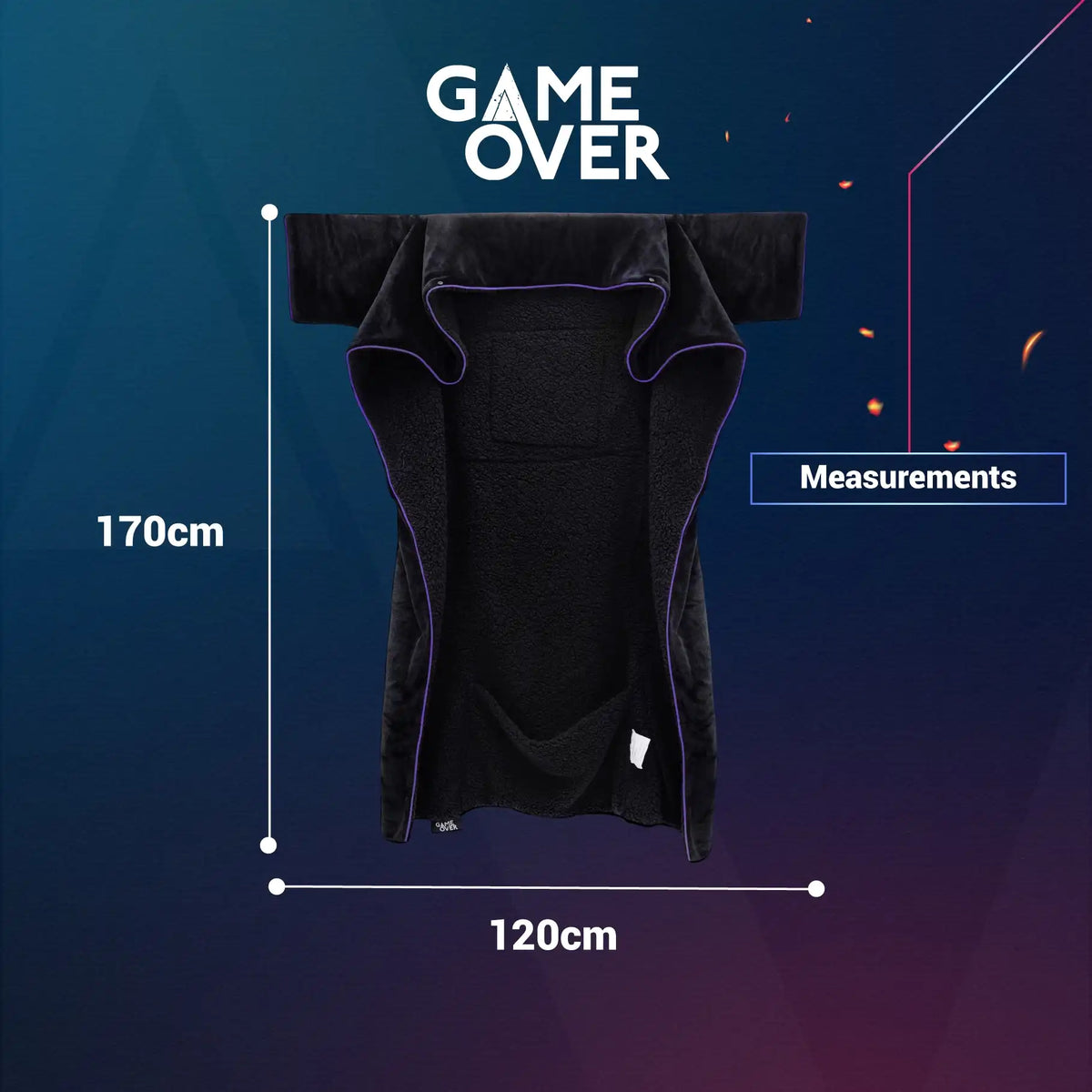 The Soft Fleece Gaming Blanket for Console Gamers