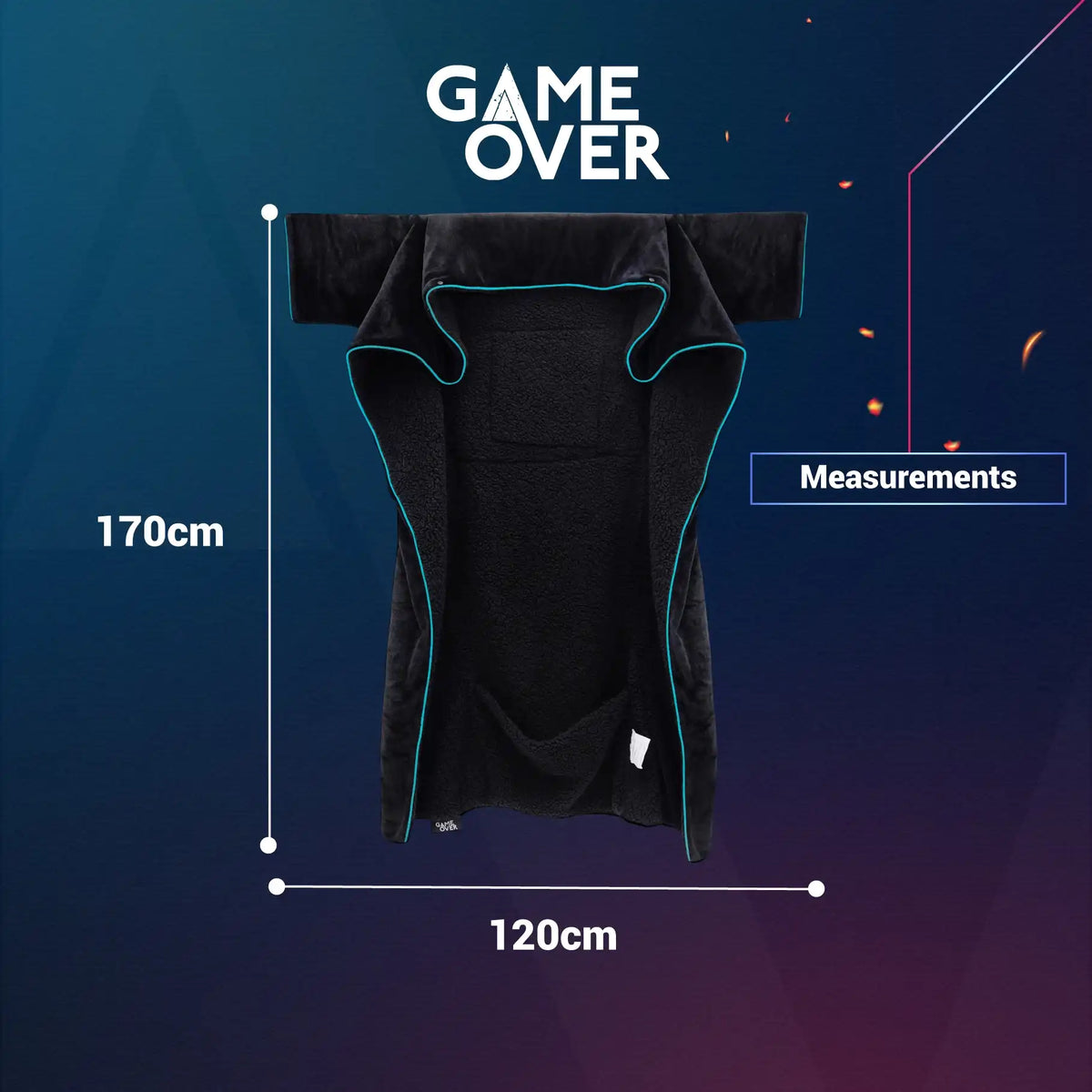 The Soft Fleece Gaming Blanket for Console Gamers