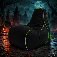 Gaming High Back Bean Bag Chair Indoor Kids Beanbag with Side Pockets
