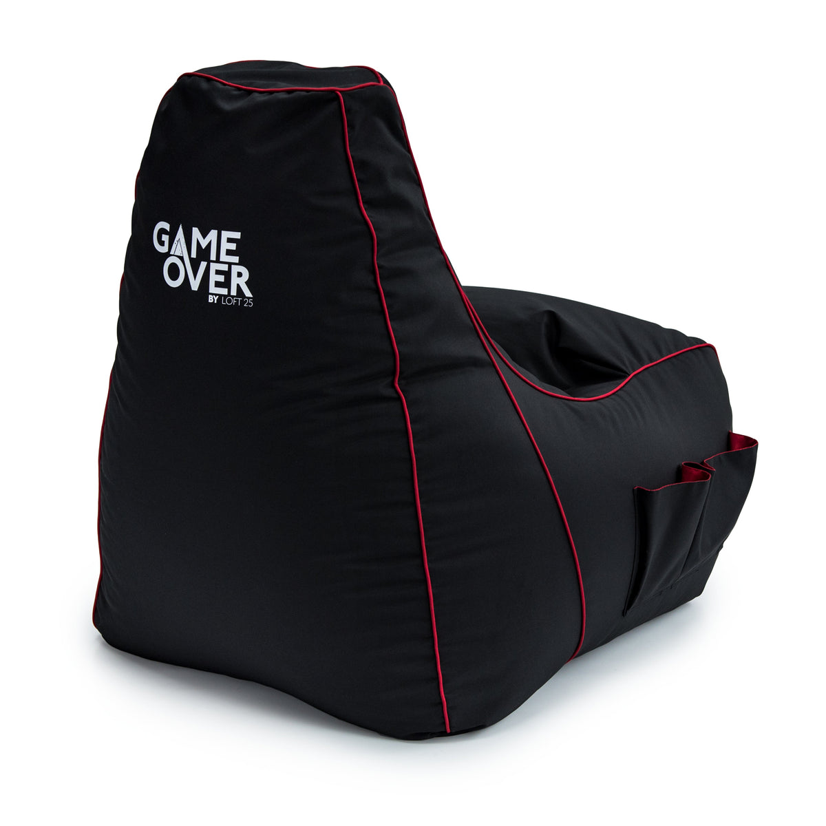 GameOver Gaming Bean Bag Chair Fire Rune Game Over Store