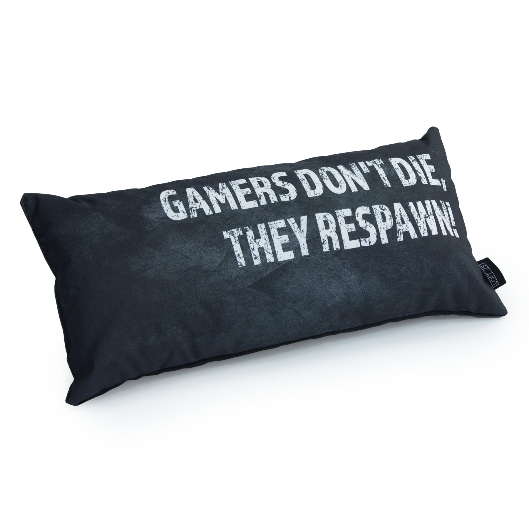 Gaming-Kissen – Gamer sterben nicht, sie respawnen! – Game Over Store